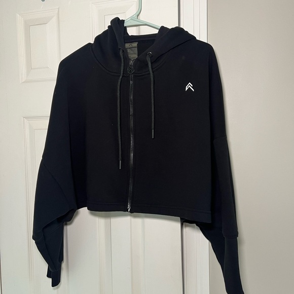 ONER ACTIVE CLASSIC CROP ZIP HOODIE - SIZE US W SMALL - Picture 3 of 5